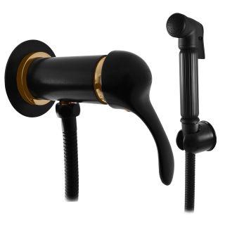 Гигиенический душ со смесителем Rav Slezak Labe L547/1CMATC черный